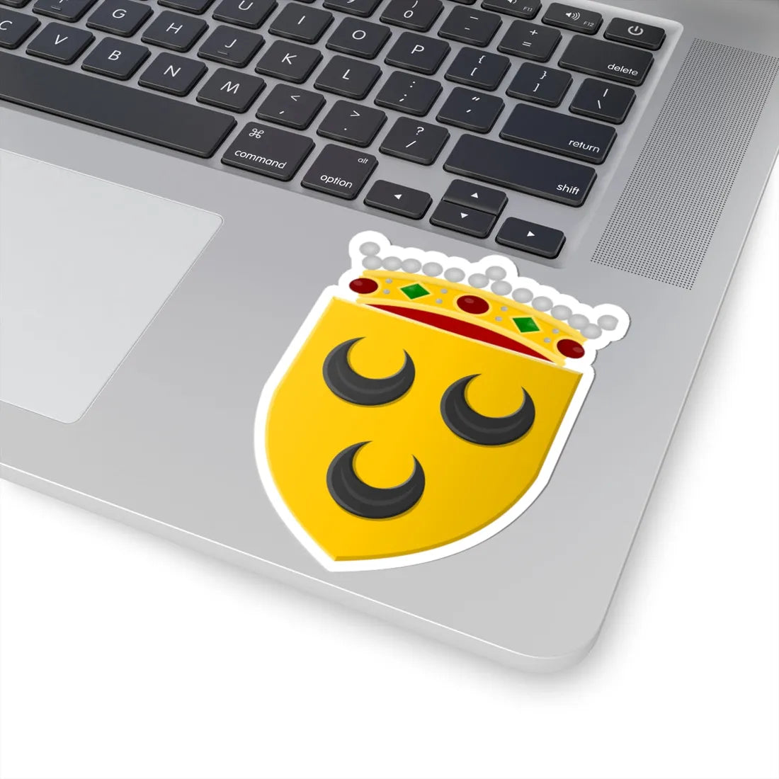 Voorschoten wapen (Netherlands) (Coat of Arms) STICKER Vinyl Kiss-Cut Decal - The Sticker Space