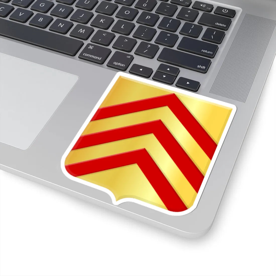 Voorst wapen 1816 (Netherlands) (Coat of Arms) STICKER Vinyl Kiss-Cut Decal - The Sticker Space