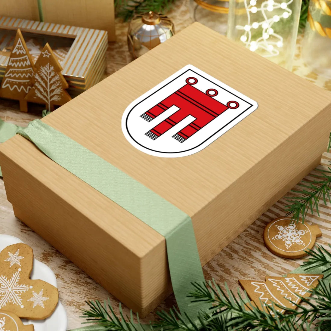 Vorarlberg CoA (Austria) (Coat of Arms) STICKER Vinyl Kiss-Cut Decal - The Sticker Space