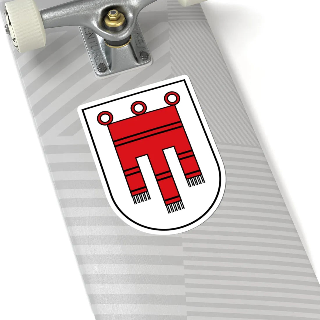 Vorarlberg CoA (Austria) (Coat of Arms) STICKER Vinyl Kiss-Cut Decal - The Sticker Space