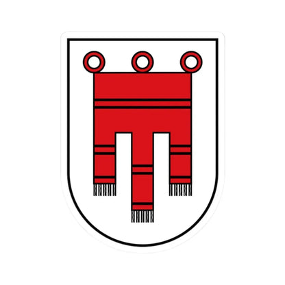 Vorarlberg CoA (Austria) STICKER Vinyl Kiss-Cut Decal 2 Inch White - The Sticker Space