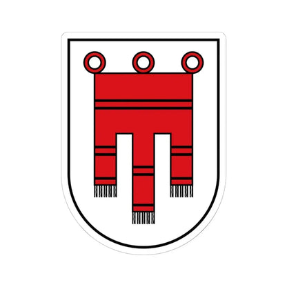 Vorarlberg CoA (Austria) STICKER Vinyl Kiss-Cut Decal 6 Inch White - The Sticker Space