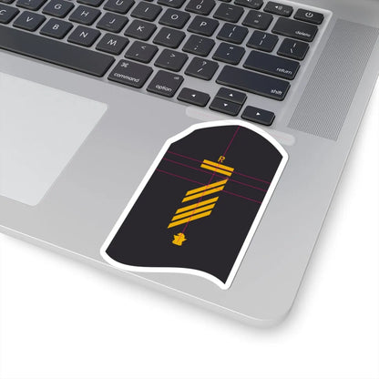 Vorlage Ärmelabzeichen Hemd blau für Marine (Military Rank) STICKER Vinyl Kiss-Cut Decal - The Sticker Space