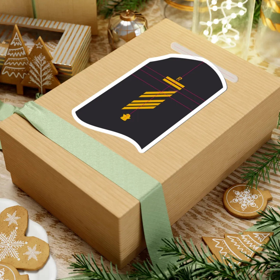 Vorlage Ärmelabzeichen Hemd blau für Marine (Military Rank) STICKER Vinyl Kiss-Cut Decal - The Sticker Space