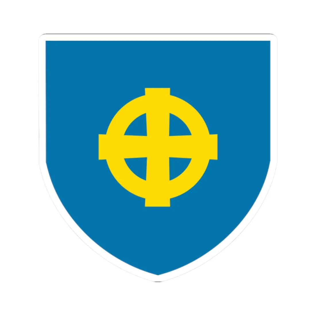 VormsiParishCoatOfArms (Estonia) (Coat of Arms) STICKER Vinyl Kiss-Cut Decal 2 Inch White - The Sticker Space