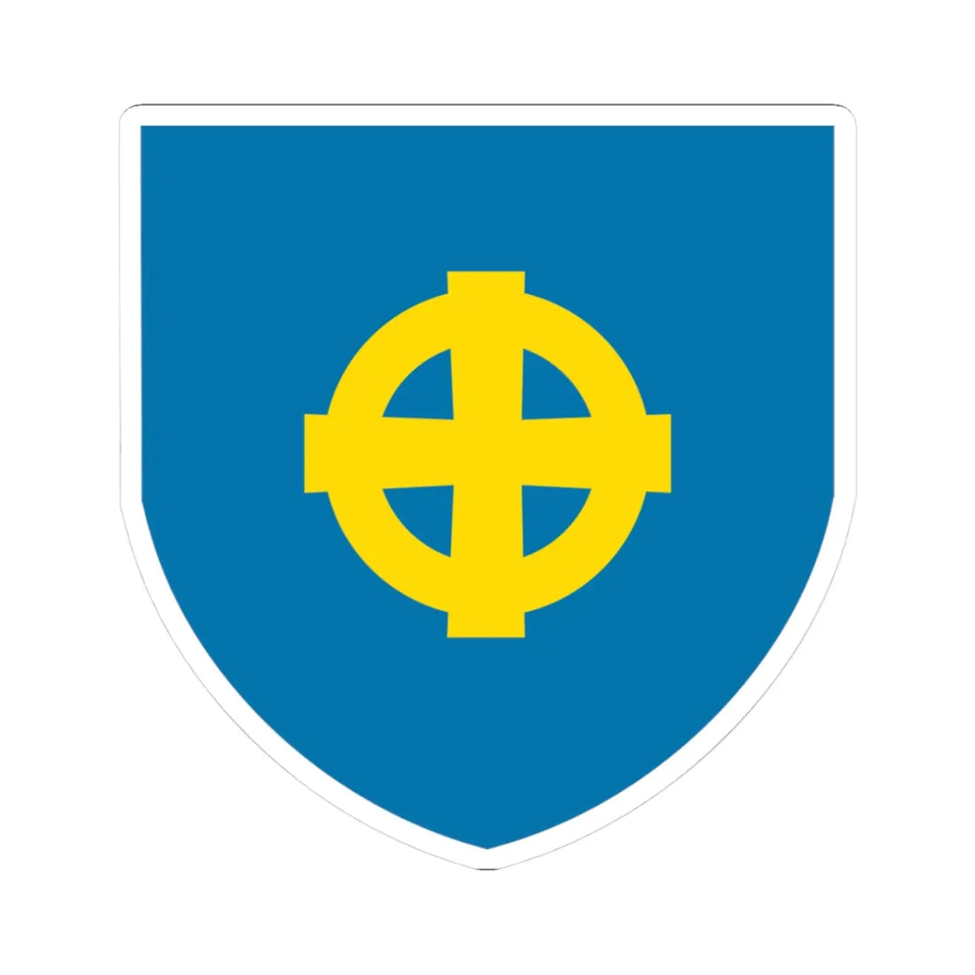 VormsiParishCoatOfArms (Estonia) (Coat of Arms) STICKER Vinyl Kiss-Cut Decal 3 Inch White - The Sticker Space