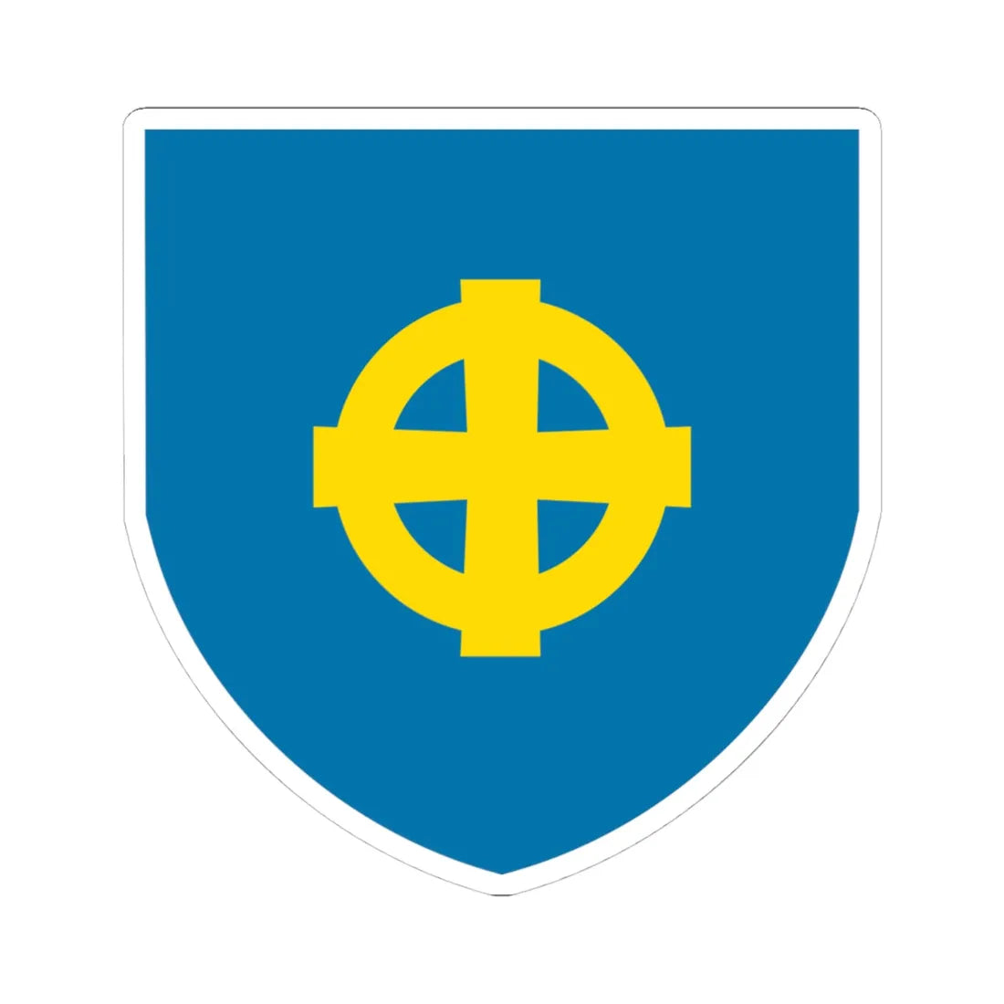 VormsiParishCoatOfArms (Estonia) (Coat of Arms) STICKER Vinyl Kiss-Cut Decal 4 Inch White - The Sticker Space