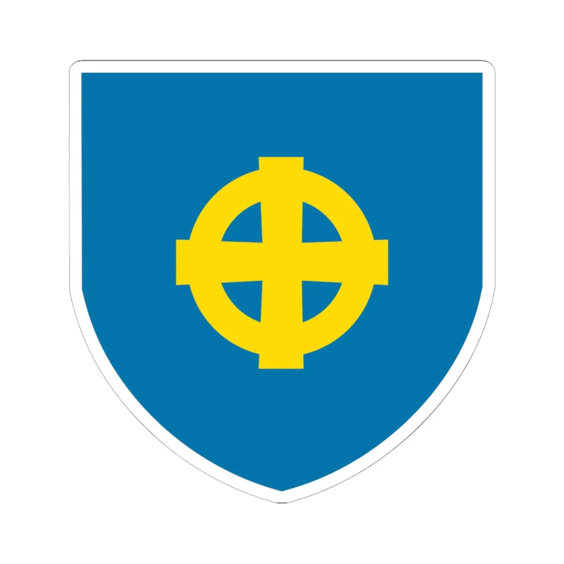 VormsiParishCoatOfArms (Estonia) (Coat of Arms) STICKER Vinyl Kiss-Cut Decal 6 Inch White - The Sticker Space