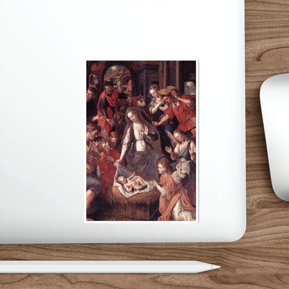 VOS, Marten de - Scene from the Life of the Virgin (Artwork) STICKER Vinyl Die-Cut Decal-The Sticker Space