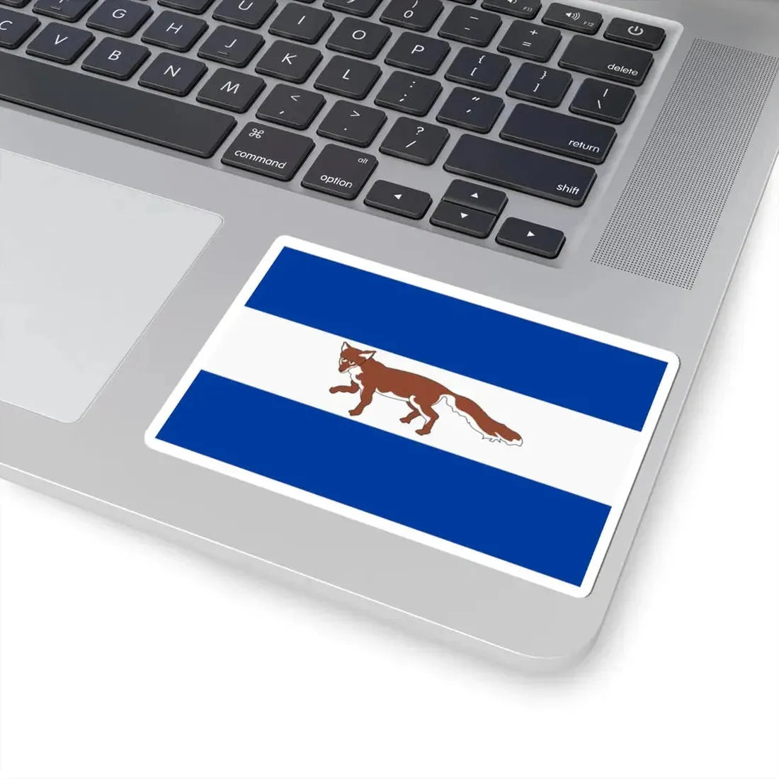 Vosselaar vlag (Belgium) STICKER Vinyl Kiss-Cut Decal - The Sticker Space