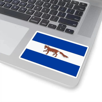 Vosselaar vlag (Belgium) STICKER Vinyl Kiss-Cut Decal - The Sticker Space