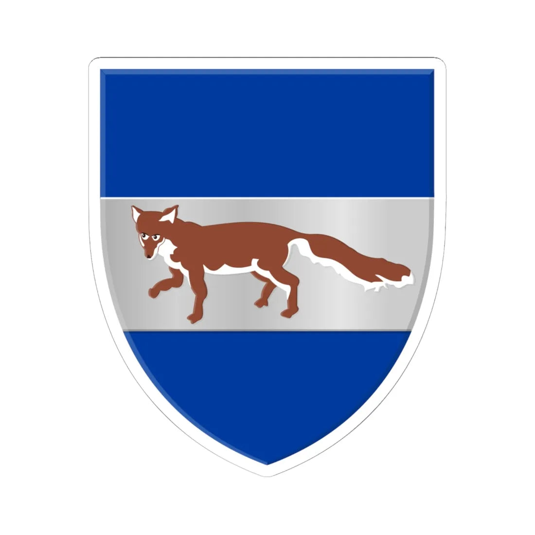 Vosselaar wapen (Belgium) (Coat of Arms) STICKER Vinyl Kiss-Cut Decal 6 Inch White - The Sticker Space