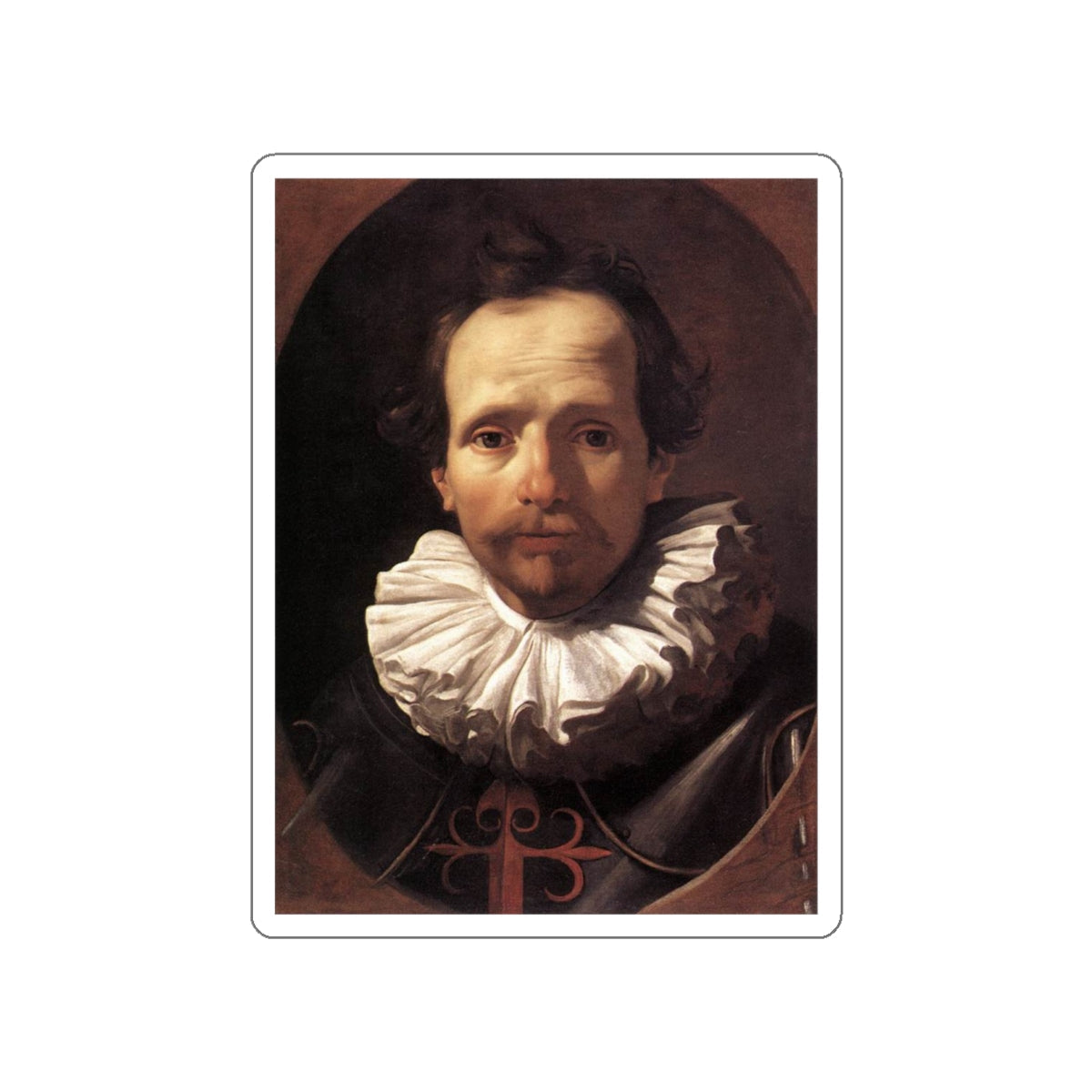 VOUET, Simon - Prince Marcantonio Doria (Artwork) STICKER Vinyl Die-Cut Decal-White-The Sticker Space