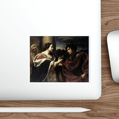 VOUET, Simon - Sophonisba Receiving the Poisoned Chalice (Artwork) STICKER Vinyl Die-Cut Decal-The Sticker Space