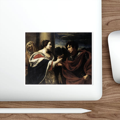 VOUET, Simon - Sophonisba Receiving the Poisoned Chalice (Artwork) STICKER Vinyl Die-Cut Decal-The Sticker Space