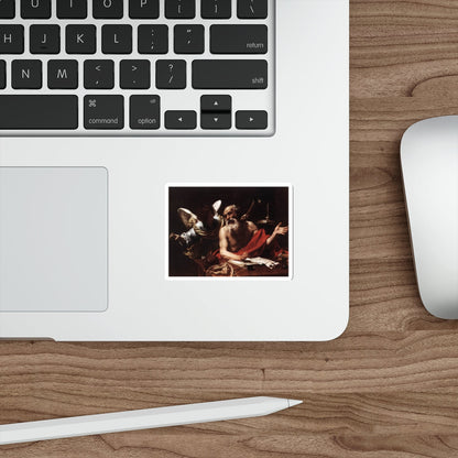 VOUET, Simon - St Jerome and the Angel (Artwork) STICKER Vinyl Die-Cut Decal-The Sticker Space