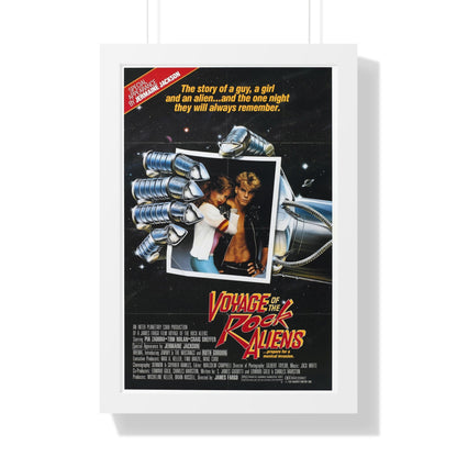 VOYAGE OF THE ROCK ALIENS 1984 - Framed Movie Poster-16″ x 24″-The Sticker Space