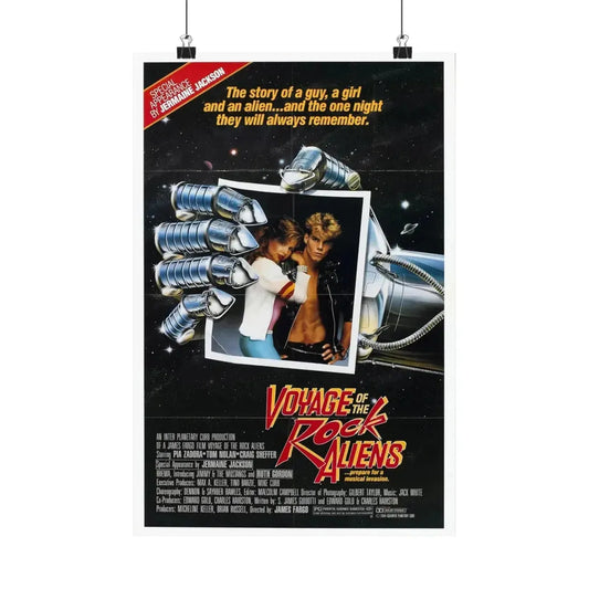 VOYAGE OF THE ROCK ALIENS 1984 - Paper Movie Poster 12″ x 18″ Matte - The Sticker Space