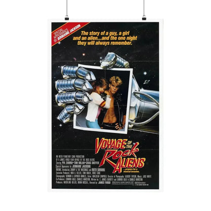 VOYAGE OF THE ROCK ALIENS 1984 - Paper Movie Poster 20″ x 30″ Matte - The Sticker Space