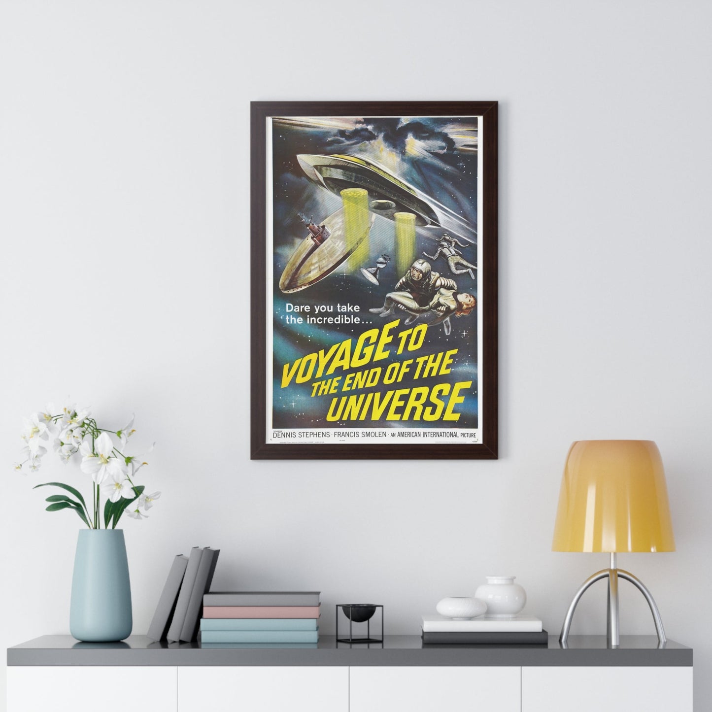 VOYAGE TO THE END OF THE UNIVERSE (ICARUS XB 1 IKARIA XB 1) 1963 - Framed Movie Poster-The Sticker Space