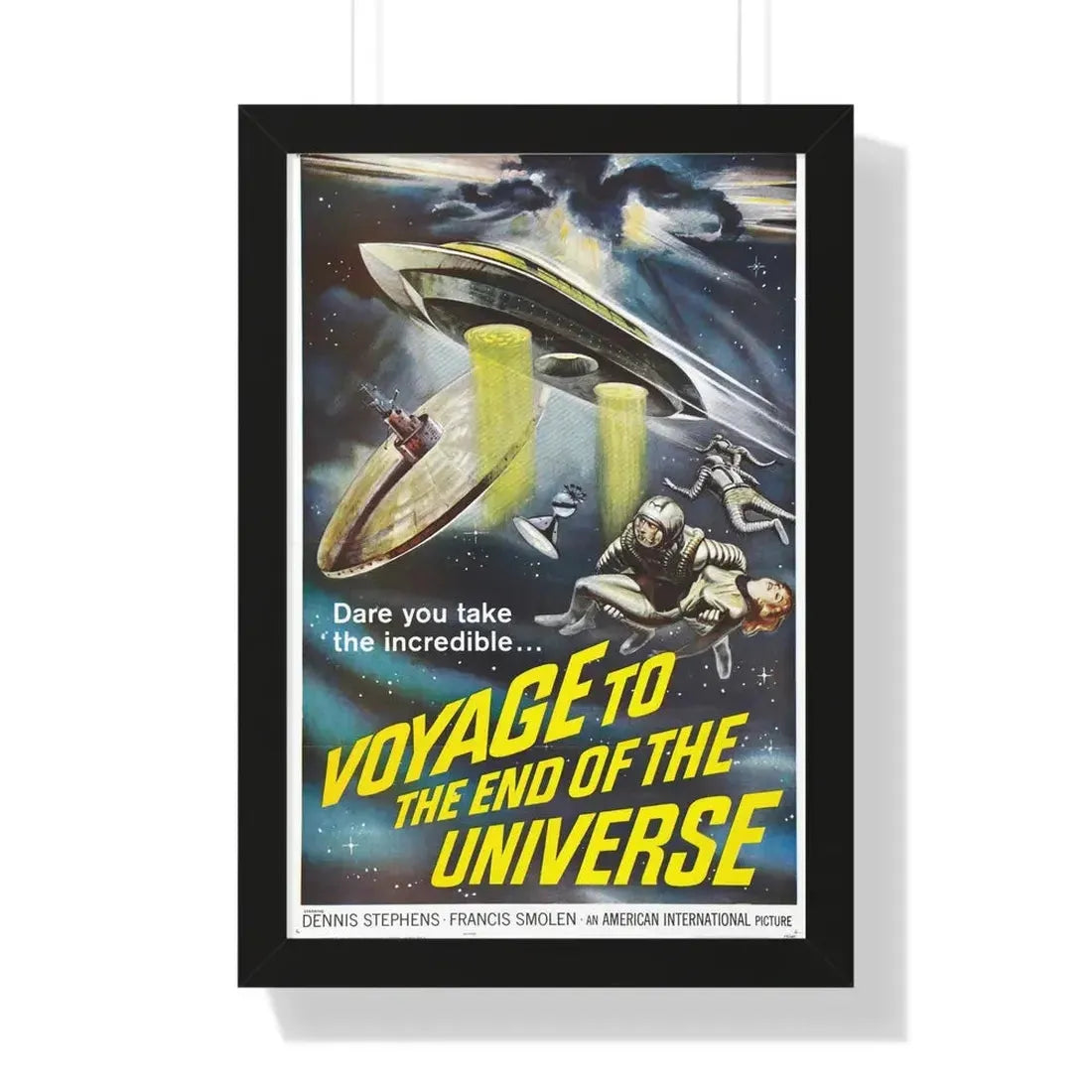 VOYAGE TO THE END OF THE UNIVERSE (ICARUS XB 1 IKARIA XB 1) 1963 - Framed Movie Poster 16″ x 24″ Black - The Sticker Space