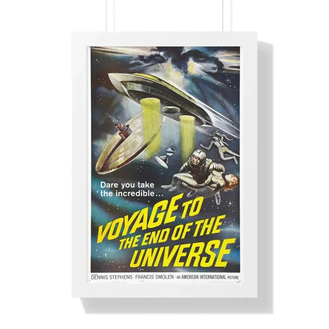 VOYAGE TO THE END OF THE UNIVERSE (ICARUS XB 1 IKARIA XB 1) 1963 - Framed Movie Poster 16″ x 24″ White - The Sticker Space