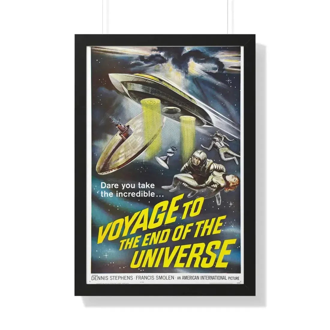 VOYAGE TO THE END OF THE UNIVERSE (ICARUS XB 1 IKARIA XB 1) 1963 - Framed Movie Poster 20" x 30" Black - The Sticker Space