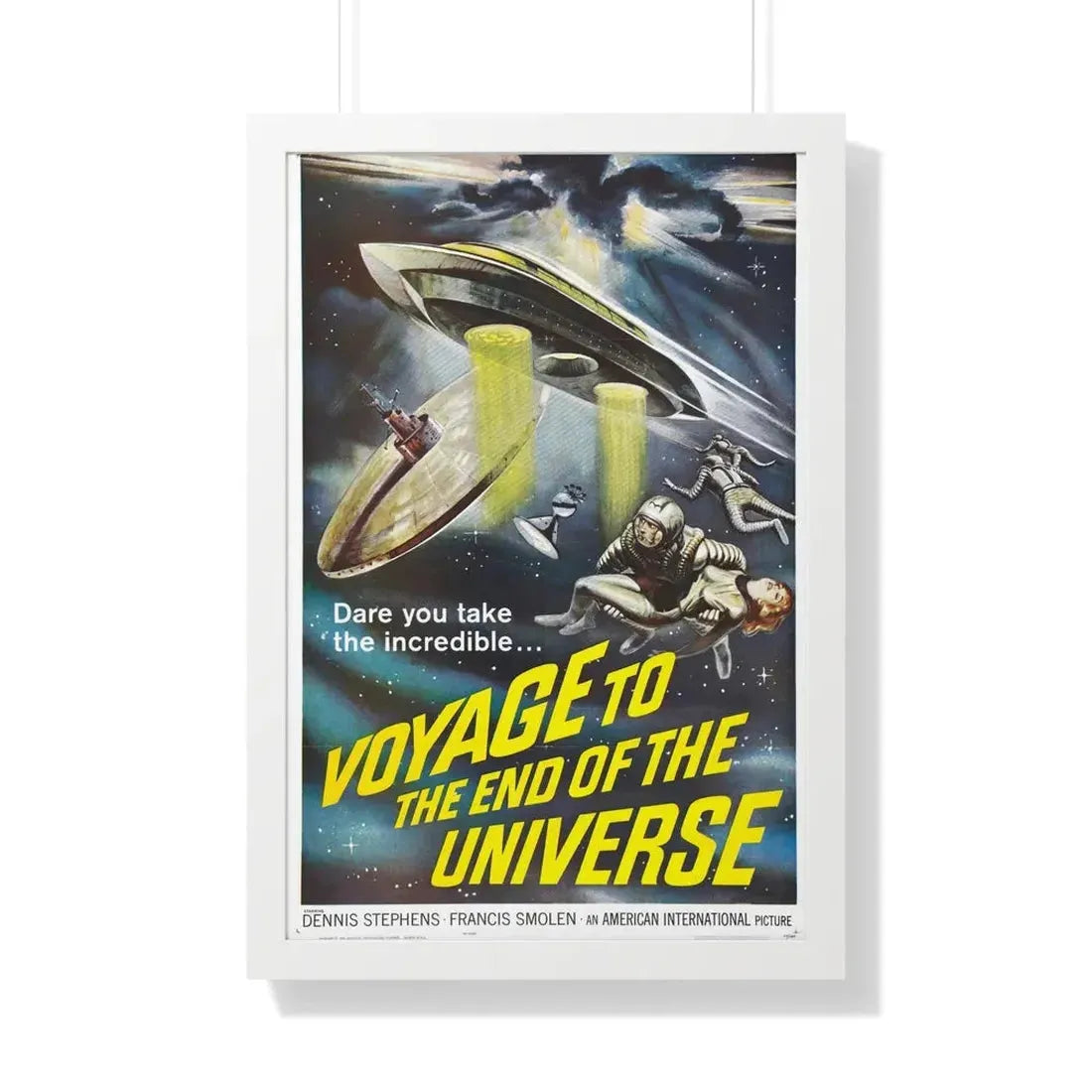 VOYAGE TO THE END OF THE UNIVERSE (ICARUS XB 1 IKARIA XB 1) 1963 - Framed Movie Poster 20" x 30" White - The Sticker Space