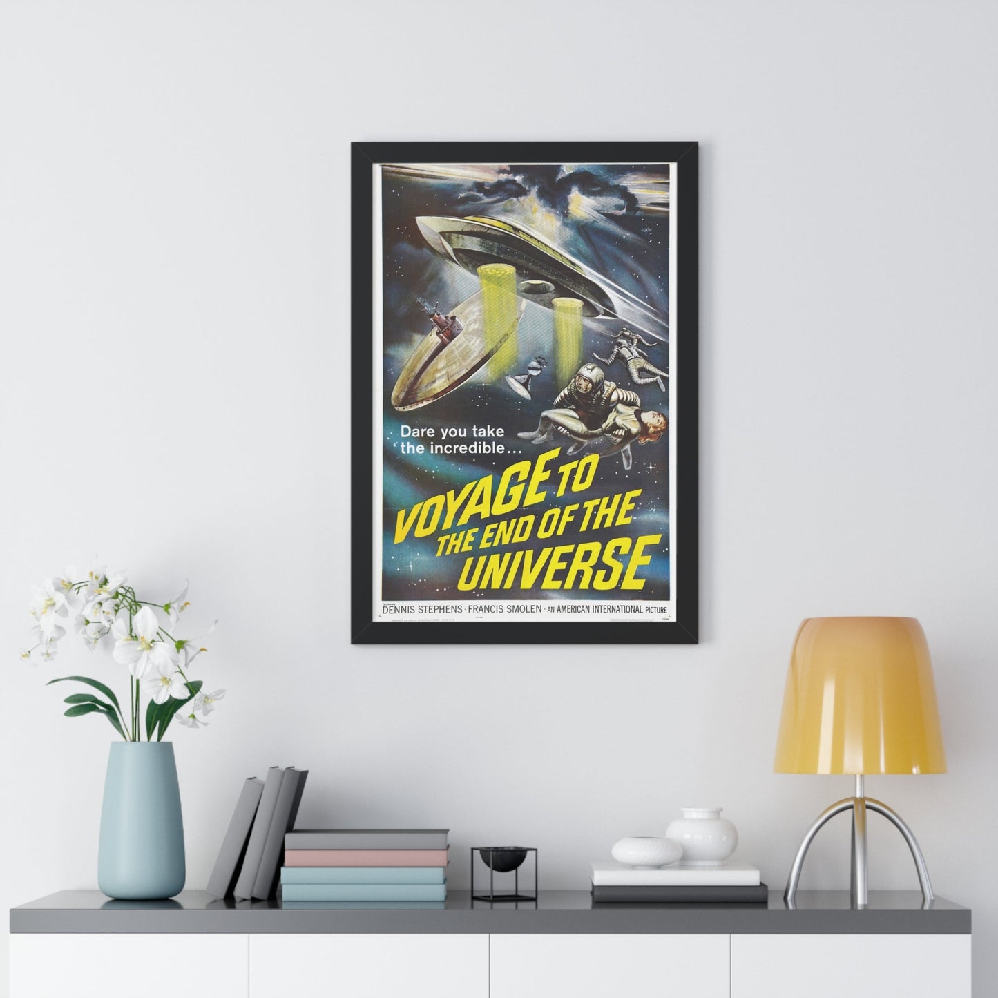 VOYAGE TO THE END OF THE UNIVERSE (ICARUS XB 1 IKARIA XB 1) 1963 - Framed Movie Poster-The Sticker Space