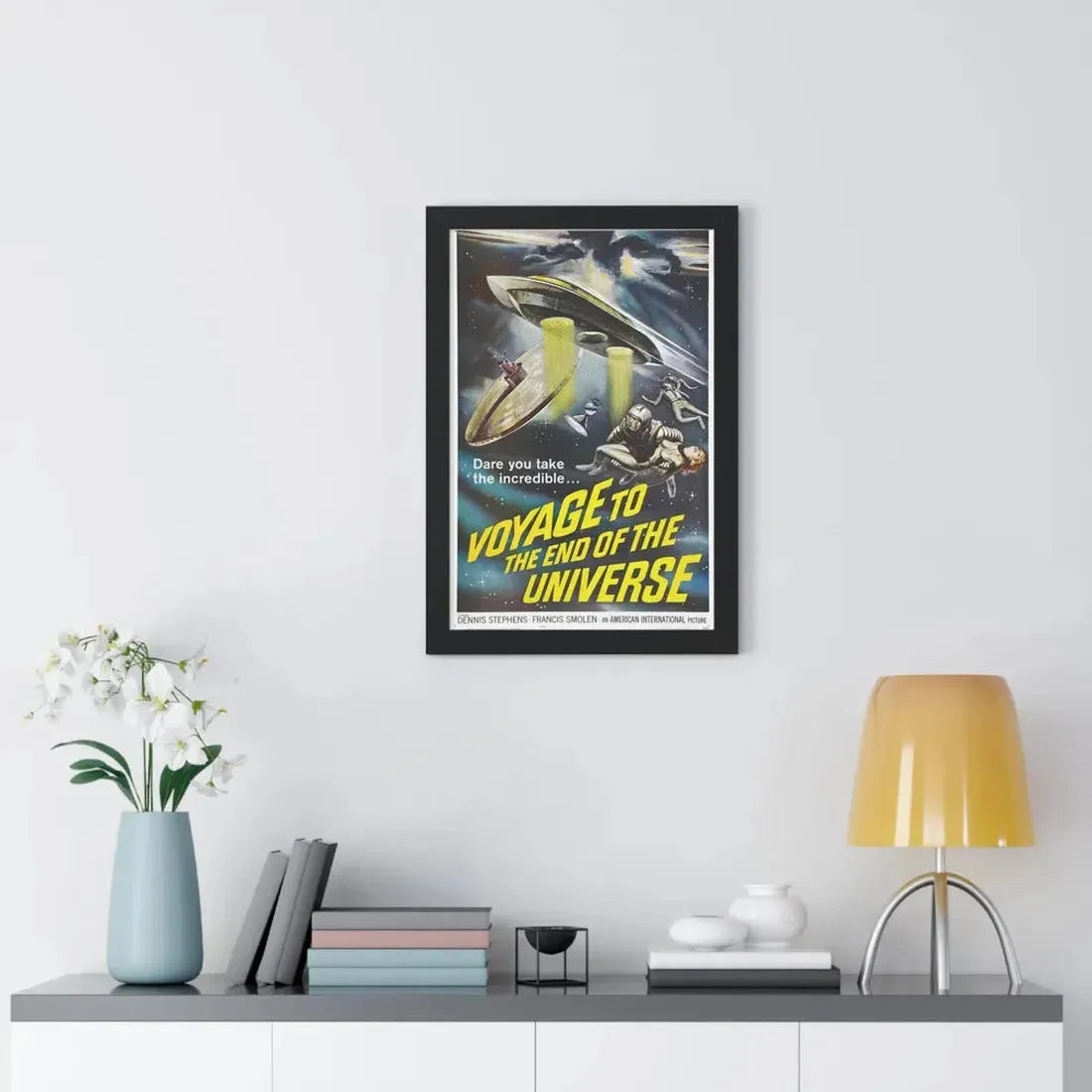 VOYAGE TO THE END OF THE UNIVERSE (ICARUS XB 1 IKARIA XB 1) 1963 - Framed Movie Poster - The Sticker Space