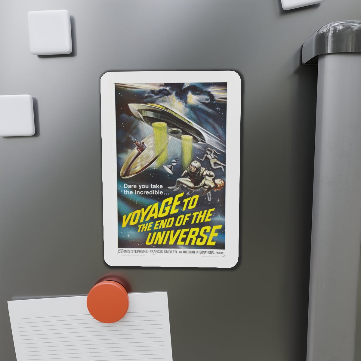 VOYAGE TO THE END OF THE UNIVERSE (ICARUS XB 1 IKARIA XB 1) 1963 Movie Poster - Refrigerator Magnet-The Sticker Space