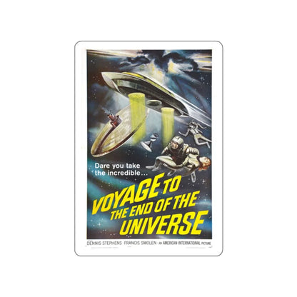 VOYAGE TO THE END OF THE UNIVERSE (ICARUS XB 1 IKARIA XB 1) 1963 Movie Poster STICKER Vinyl Die-Cut Decal 2 Inch - The Sticker Space