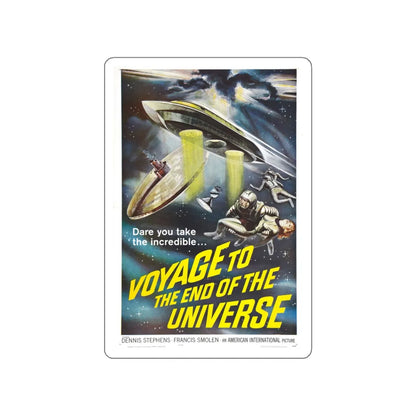 VOYAGE TO THE END OF THE UNIVERSE (ICARUS XB 1 IKARIA XB 1) 1963 Movie Poster STICKER Vinyl Die-Cut Decal 5 Inch - The Sticker Space
