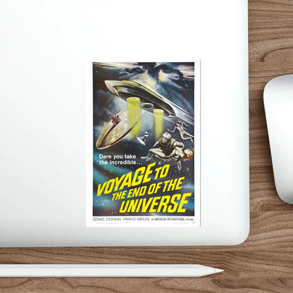 VOYAGE TO THE END OF THE UNIVERSE (ICARUS XB 1 IKARIA XB 1) 1963 Movie Poster STICKER Vinyl Die-Cut Decal - The Sticker Space