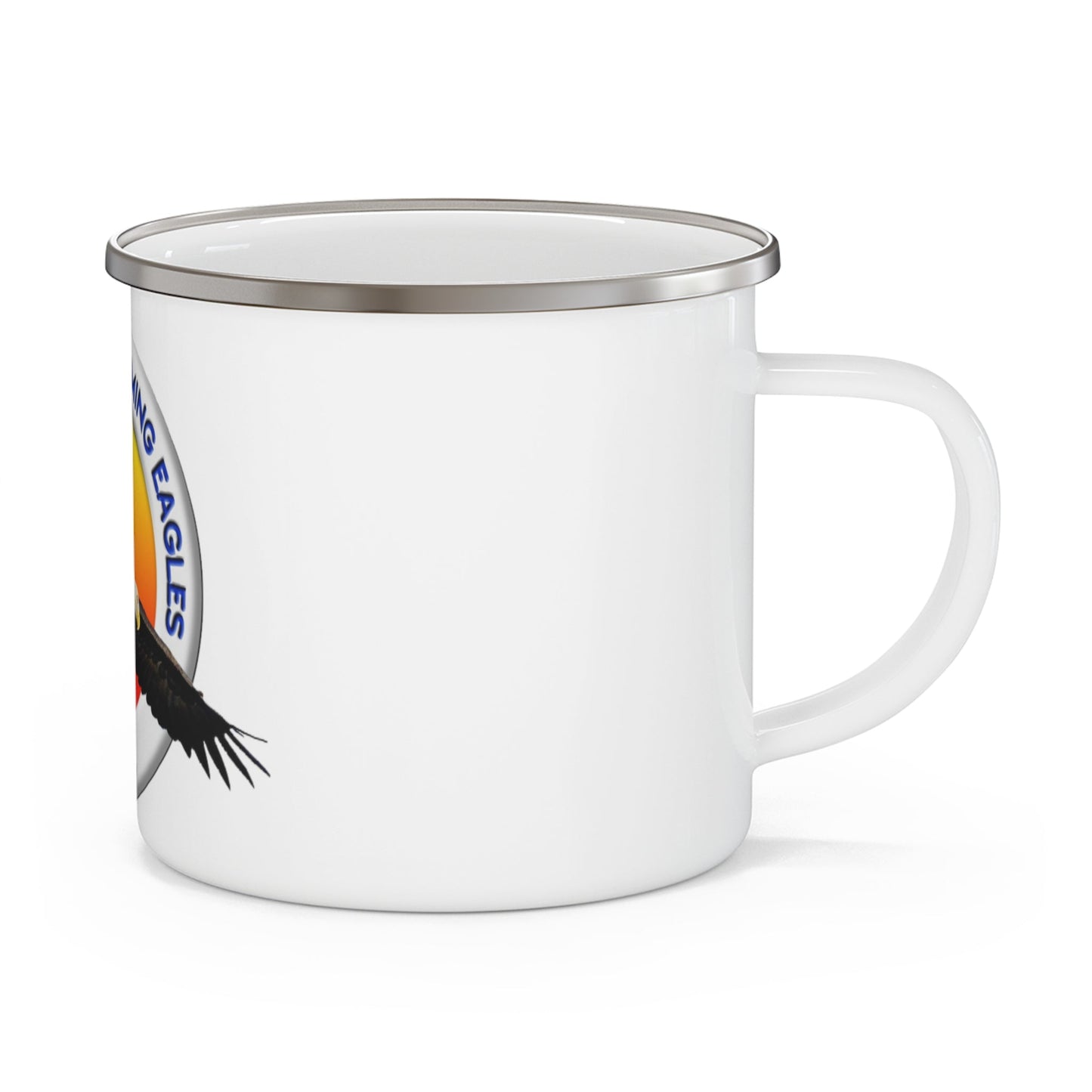 VP 1 Screaming Eagles (U.S. Navy) Enamel Mug 12oz-12oz-The Sticker Space