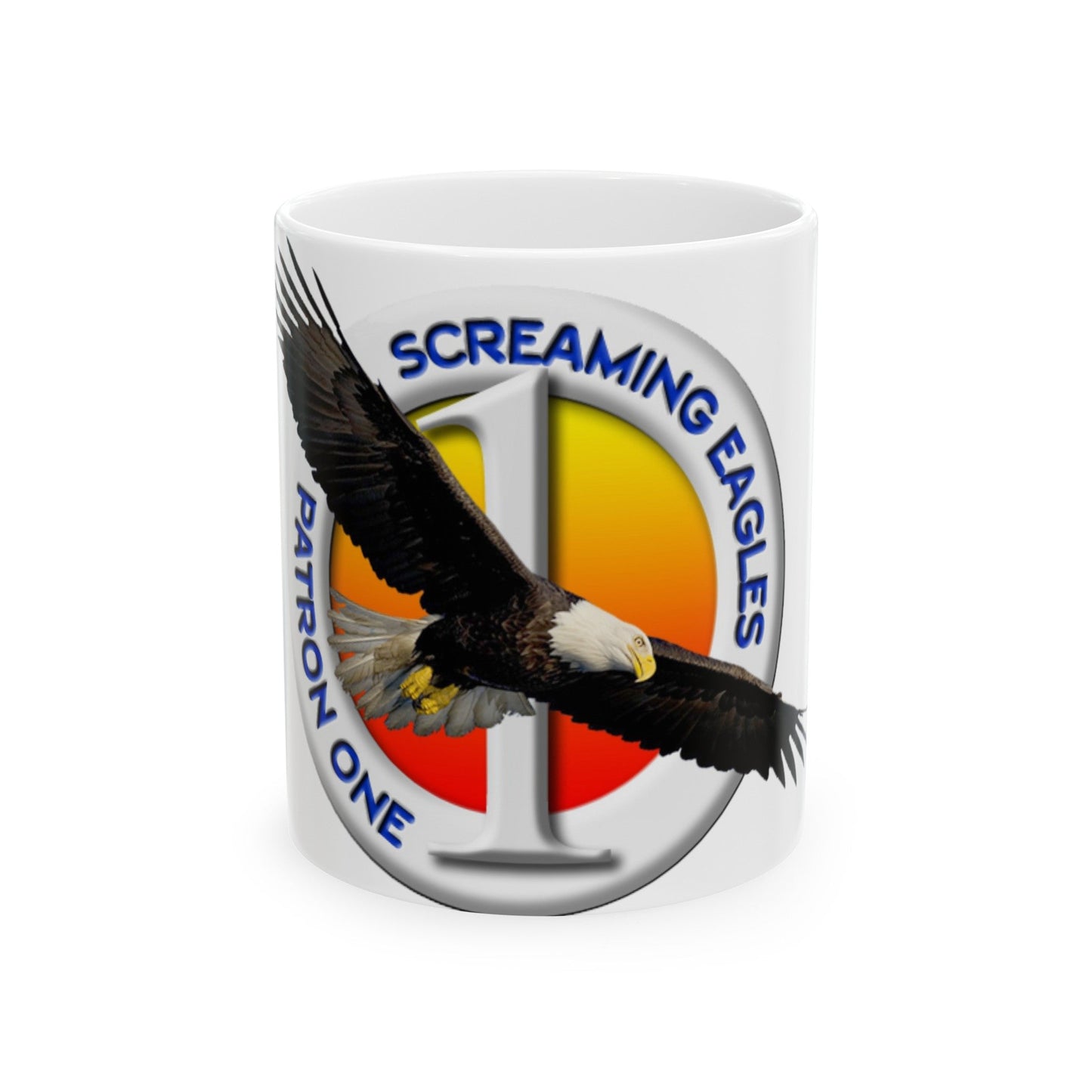 VP 1 Screaming Eagles (U.S. Navy) White Coffee Mug-11oz-The Sticker Space