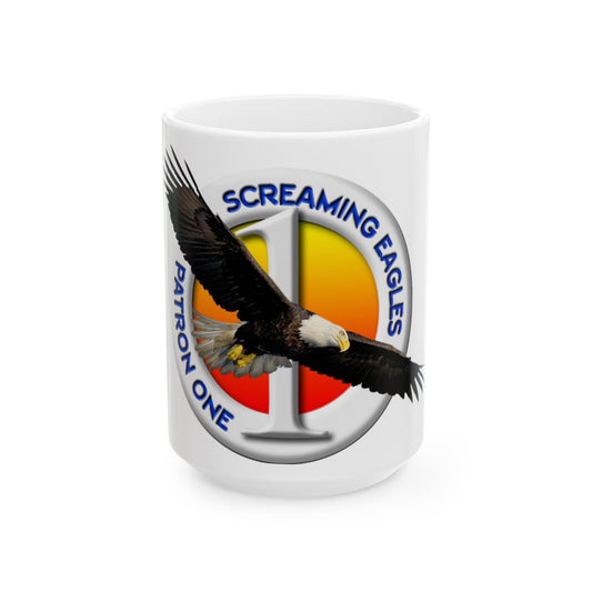 VP 1 Screaming Eagles (U.S. Navy) White Coffee Mug-15oz-The Sticker Space