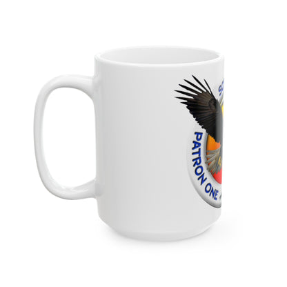 VP 1 Screaming Eagles (U.S. Navy) White Coffee Mug-The Sticker Space
