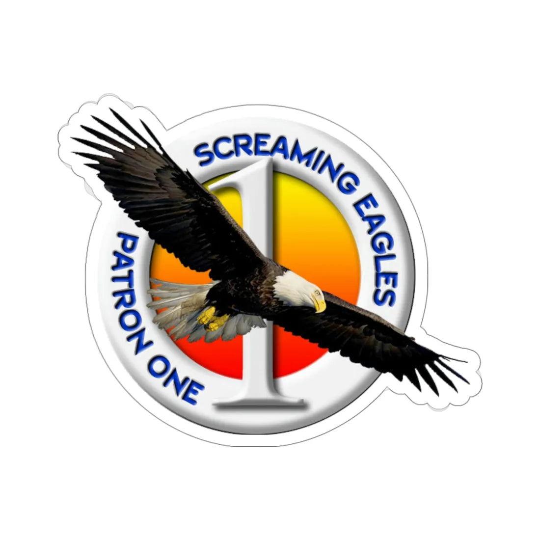 VP 1 Screaming Eagles (U.S. Navy) STICKER Vinyl Die-Cut Decal 5 Inch - The Sticker Space