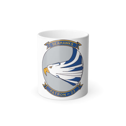 VP 23 Seahawks (U.S. Navy) Color Changing Mug 11oz-11oz-The Sticker Space