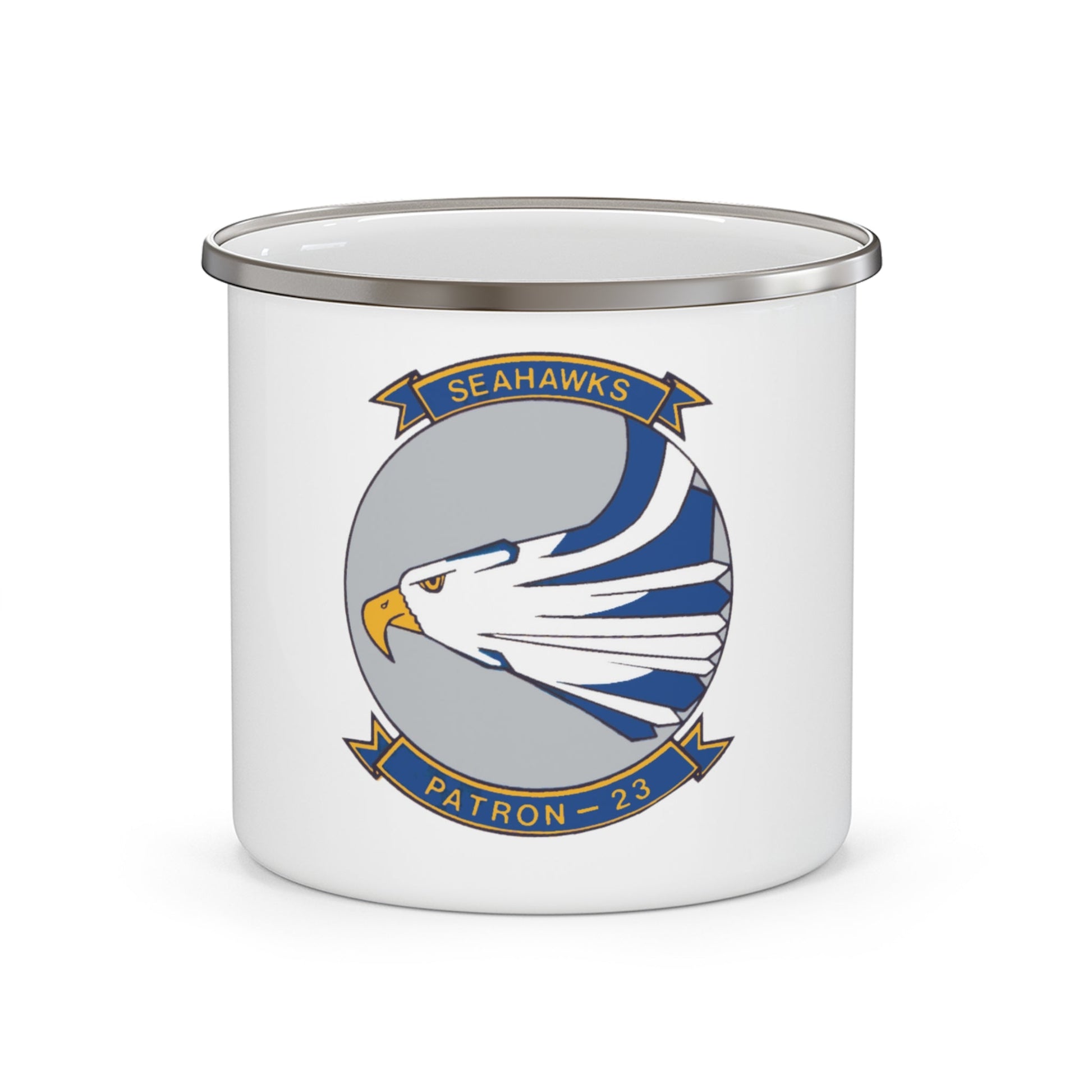 VP 23 Seahawks (U.S. Navy) Enamel Mug 12oz-12oz-The Sticker Space