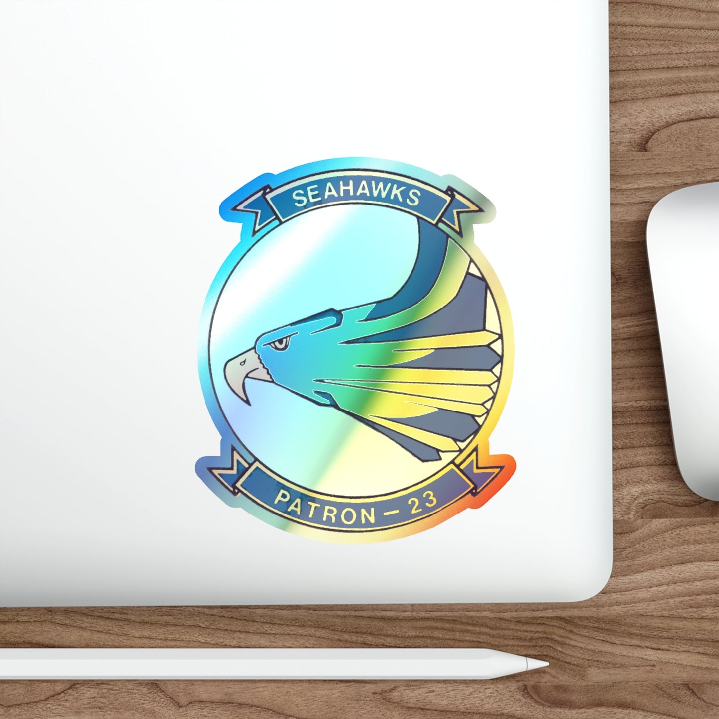 VP 23 Seahawks (U.S. Navy) Holographic STICKER Die-Cut Vinyl Decal-The Sticker Space