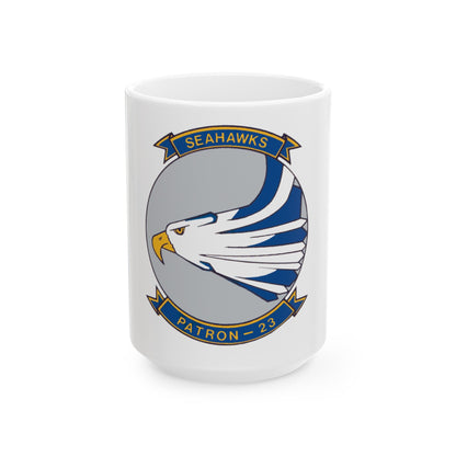 VP 23 Seahawks (U.S. Navy) White Coffee Mug-15oz-The Sticker Space