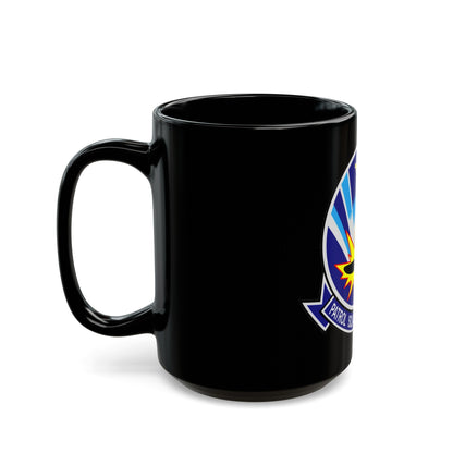 VP 31 Black Lightnings or Genies (U.S. Navy) Black Coffee Mug-The Sticker Space