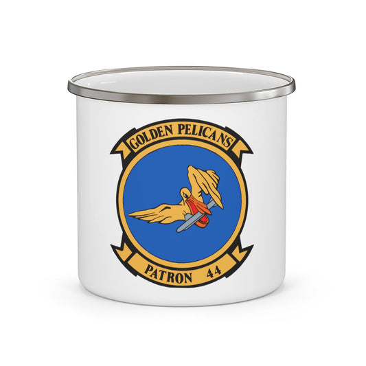 VP 44 Golden Pelicans (U.S. Navy) Enamel Mug 12oz-12oz-The Sticker Space