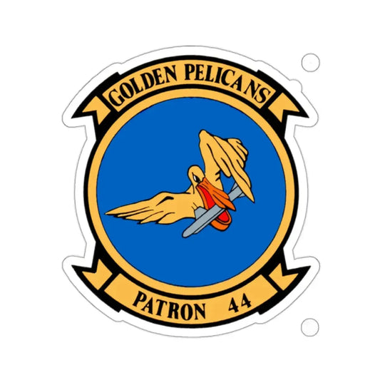 VP 44 Golden Pelicans (U.S. Navy) STICKER Vinyl Kiss-Cut Decal 2 Inch White - The Sticker Space
