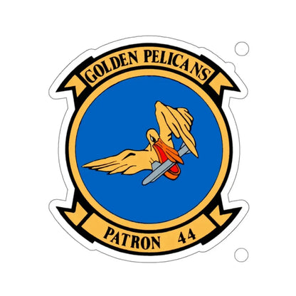 VP 44 Golden Pelicans (U.S. Navy) STICKER Vinyl Kiss-Cut Decal 4 Inch White - The Sticker Space