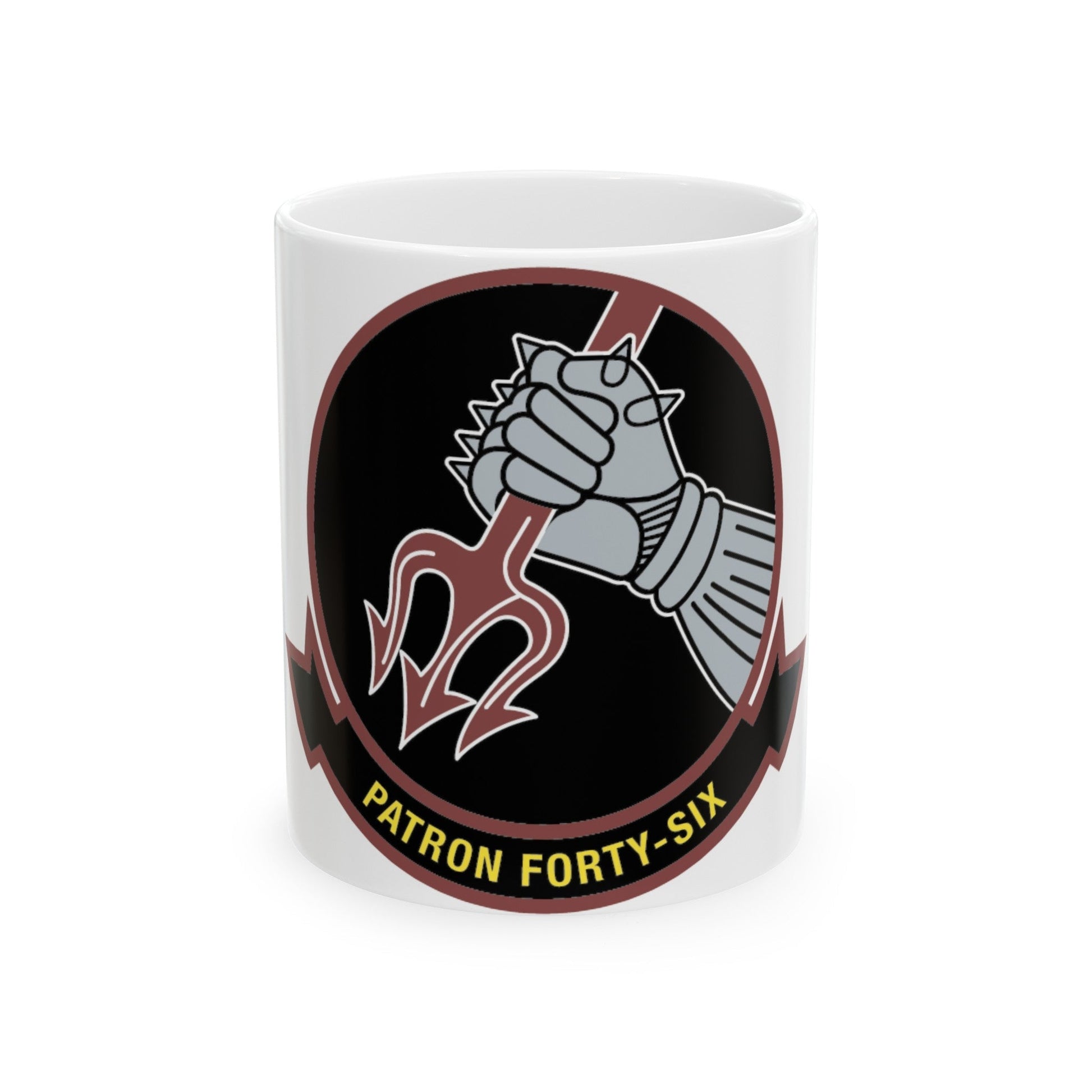VP 46 Patron Forty Six (U.S. Navy) White Coffee Mug-11oz-The Sticker Space