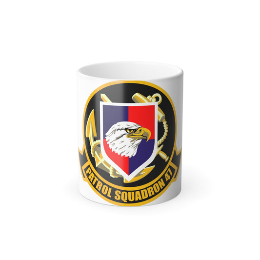 VP 47 Golden Swordsmen (U.S. Navy) Color Changing Mug 11oz-11oz-The Sticker Space