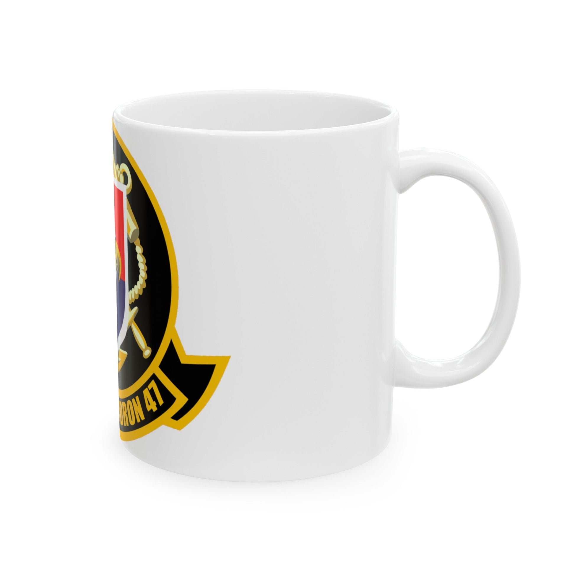 VP 47 Golden Swordsmen (U.S. Navy) White Coffee Mug-The Sticker Space